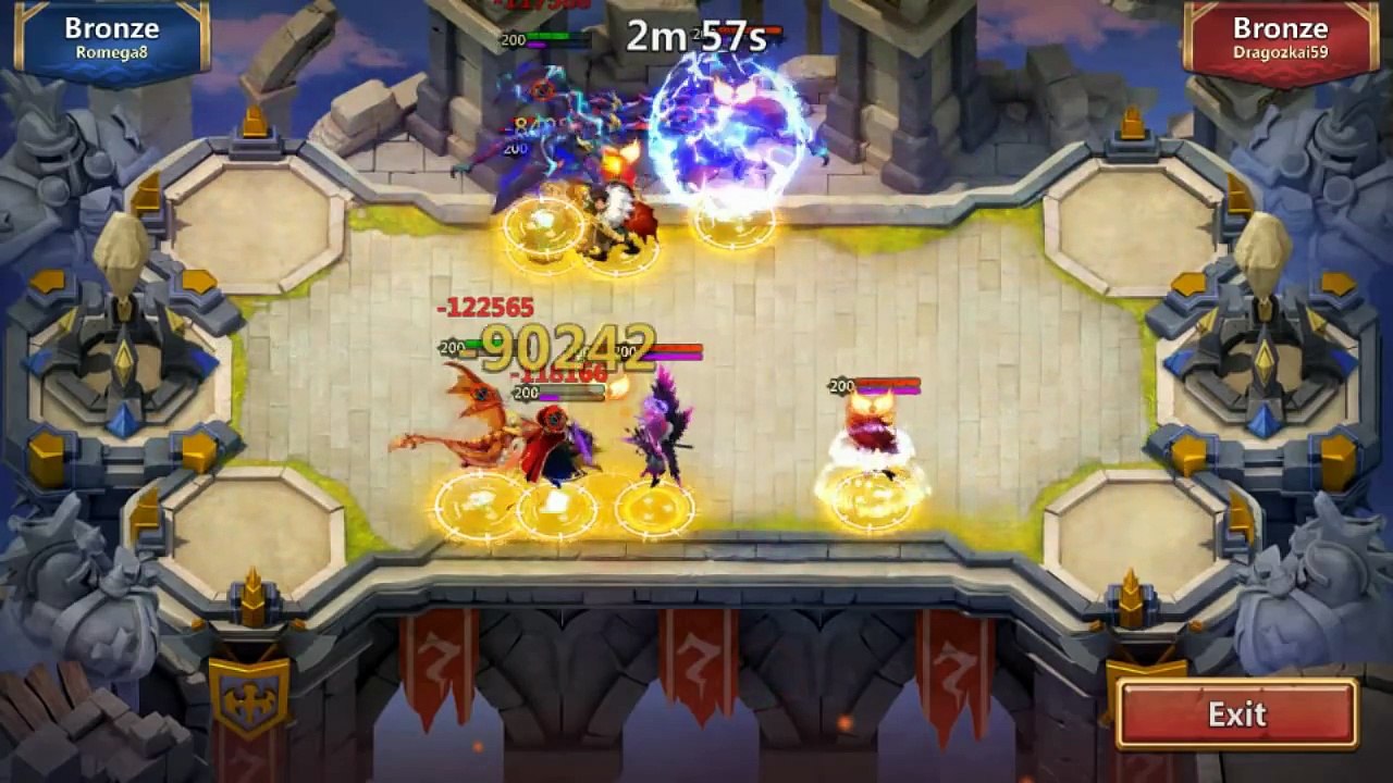 Castle Clash Squad Showdown Gameplay_ All Win Again!_