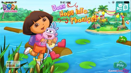 Dora Hops into Phonics! HD - Gameplay Review - Game for Kids (iOS: iPhone / iPad) http://w