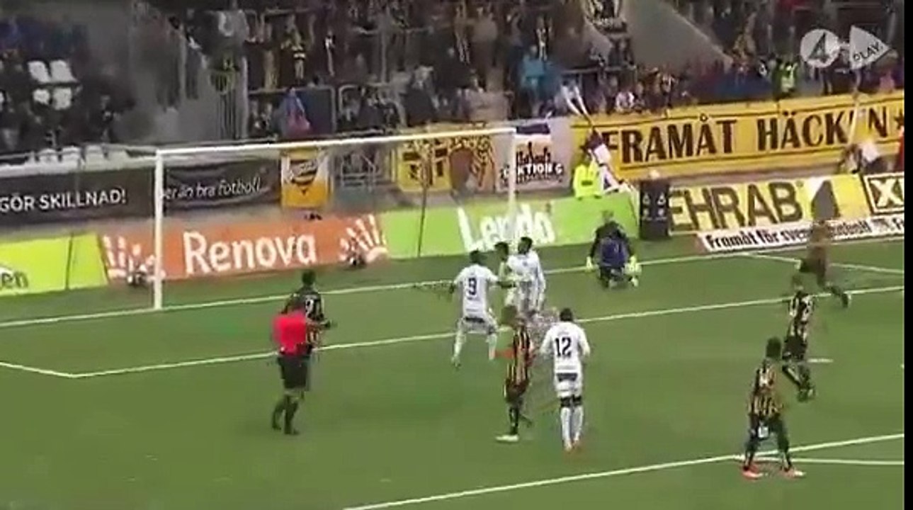 Hacken 0:1 Ostersunds (Swedish Allsvenskan. 29 May 2017)