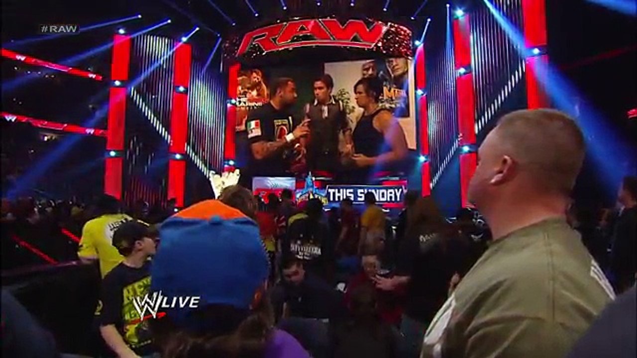 Mark Henry vs Santino Marella WWE Raw April 1st 2013