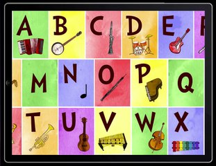 Jazzy ABC - Music Education For Kids (The Melody Book) - Best App For Kids