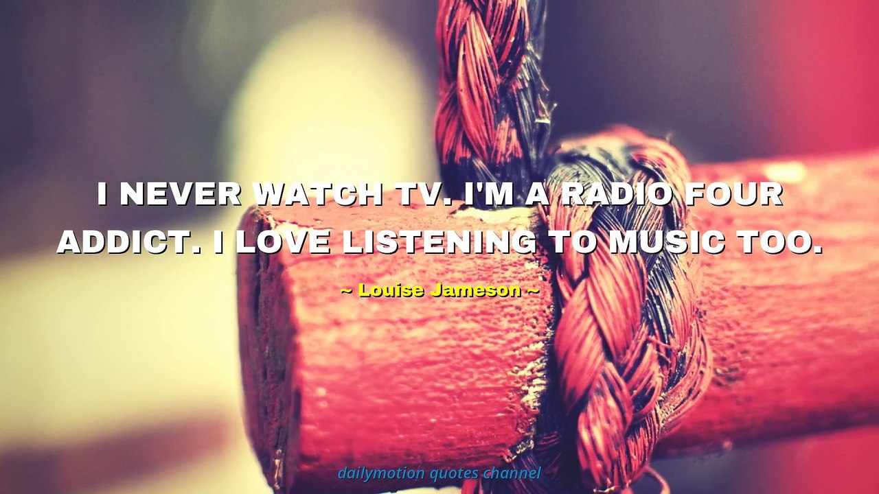 Louise Jameson Quotes