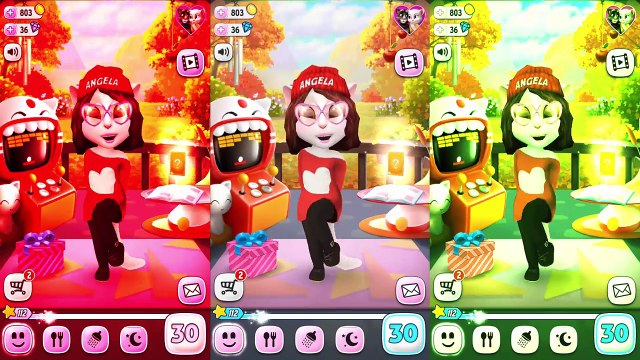 My Talking Angela Colors playthrough #58 Kids cartoons - animated series,Cartoons animated anime game 2017