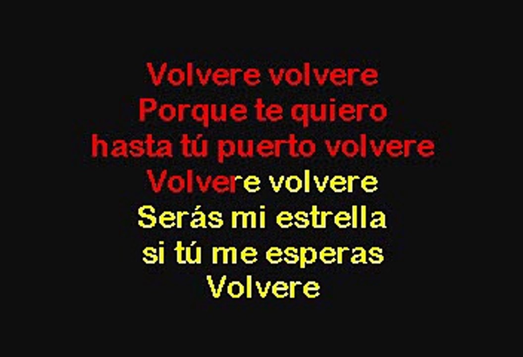 DLG - Volvere Version Bachata (Karaoke)