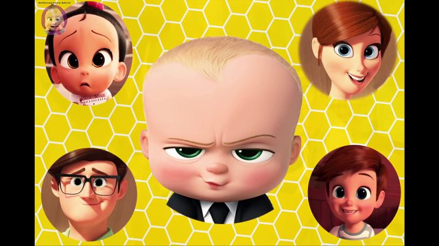 Boss Baby Türkçe Bebek Patron parmak ailesi. Parmak çocuk şarkıları. Çizgi film gibi.