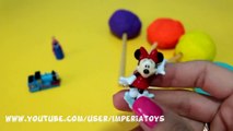 Lollipop Play-Doh Surprise Disney Frozen Dora The Explorer Spongebob Mickey Mouse Toys HD