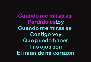 Cristian Castro - Cuando me miras asi (Karaoke)