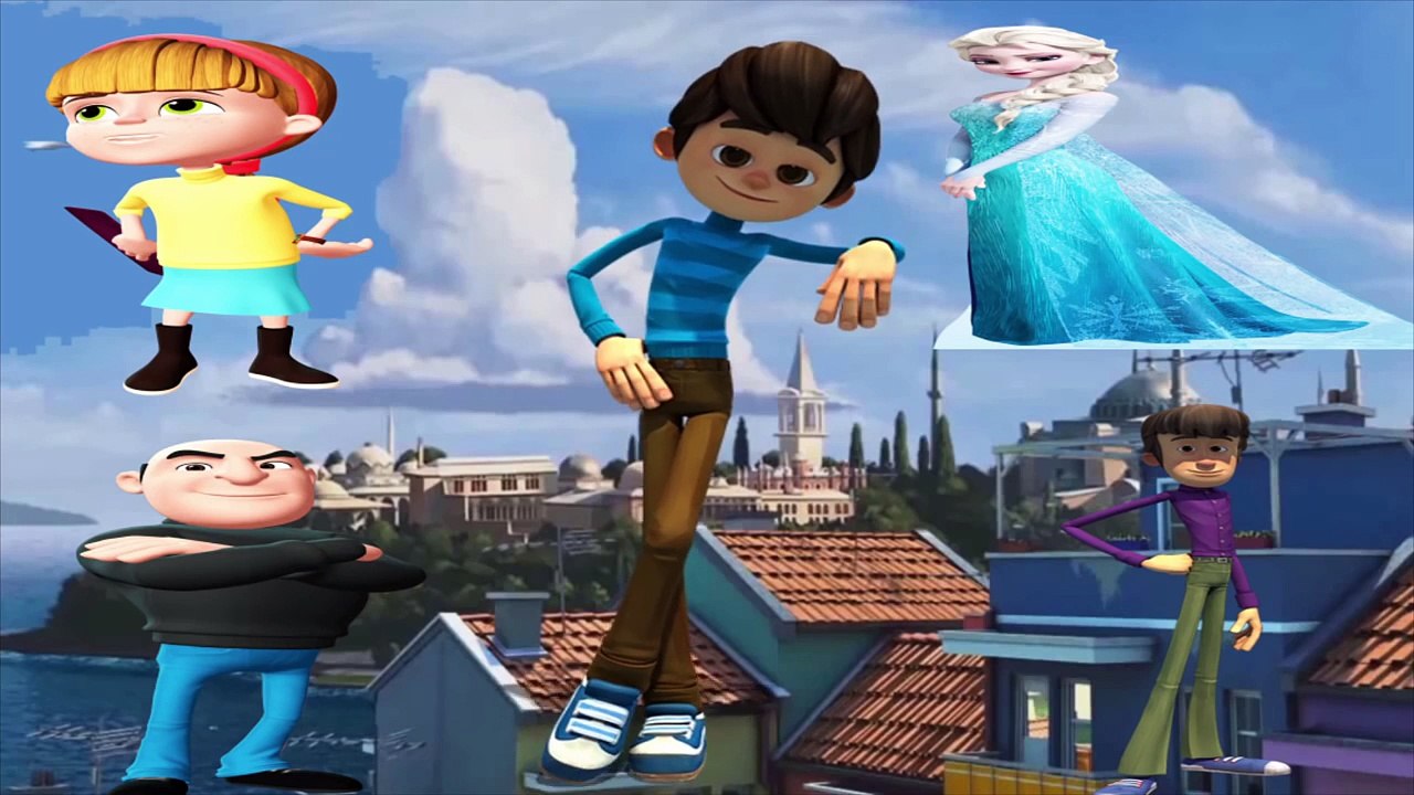 Rafadan Tayfa Kamil ve Akın İstanbul Muhafızları Azmi  Elsa ve parmak ailesi Şarkısı. Çizgi film gib