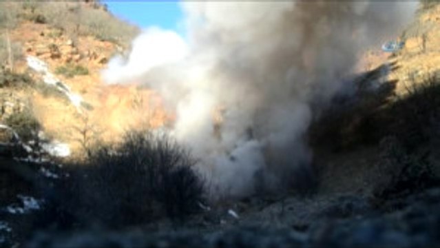 Tunceli'de 100 Kilogram Amonyum Nitrat ve Mühimmat Ele Geçirildi