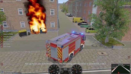 Emergency Call 112 – The Fire Fighting Simulation - Waste Fire! 4K