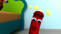 Five Little Crayons _ 3D Rhymes for Kids _ Color Crew Babies Fiv