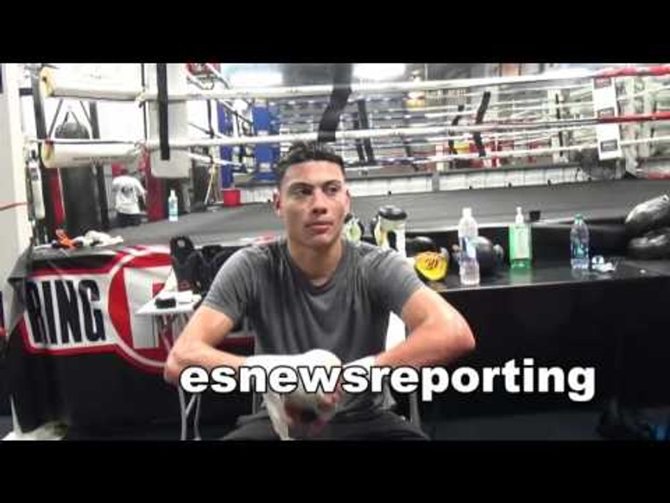 SAN ANTONIO BOXING STAR HECTOR TANAJARA ON SPARRING MIKEY EsNews Boxing