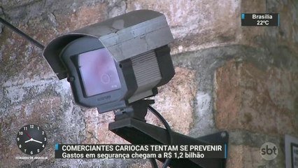 Comerciantes cariocas investem mais de R$ 1 bilhão em segurança