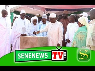SeneNews TV : Pose premiere pierre  hopital Khadimou Rassoul de Touba