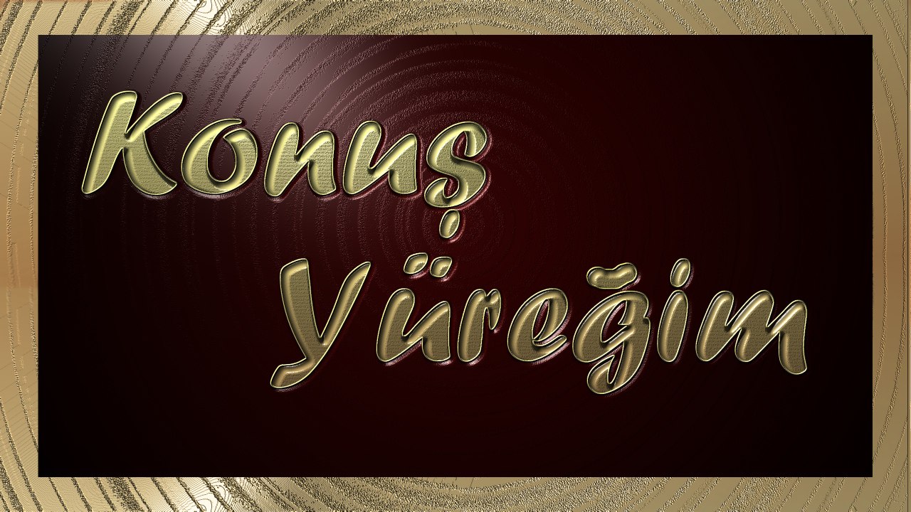 Şair Yazar Enver ÖZEL'in Konuş Yüreğim Şiiri