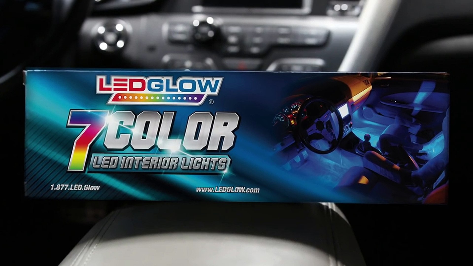 Ledglow 7 Color Led Interior Lights Video Dailymotion