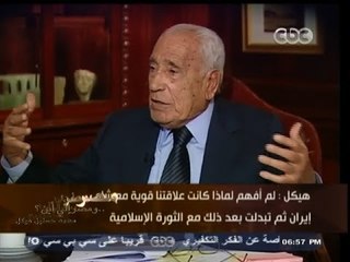 #هيكل | المناورات مع الإمارات مهمة تجعلها تشعر بالصحبة مع مصر