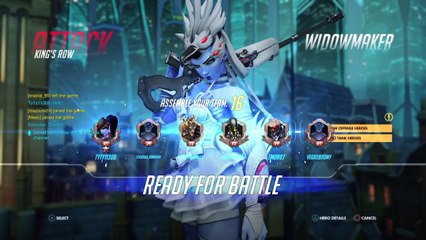 Overwatch]WIDOW MAKER PRO???no i suck