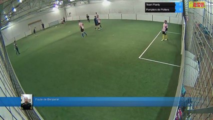 Faute de Benjamin  - Team Planty Vs Pompiers de Poitiers - 30/05/17 19:00 - Ligue 1