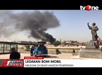 Dua Ledakan Bom Mobil di Baghdad Tewaskan Puluhan Orang