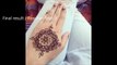 Simple henna design for beginners on arm / Henné simple pour débutants sur bras