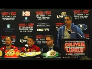 Gennady Golovkin vs David Lemieux FULL POST FIGHT Press Conference Esnews boxing