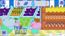 Peppa Hipopótamo em Portugues dentro supermercado 2 | Jogos Para Crianças | Jogos Peppa Vi
