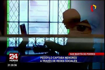 SMP: detienen a sujeto que captaba a menores por Facebook