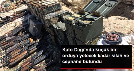Kato Dağı'nda Akılalmaz Mühimmat