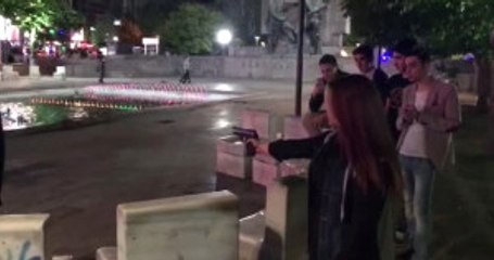 Film Sahnesini Gerçek Sanan Vatandaşlar Panik Yaşadı!