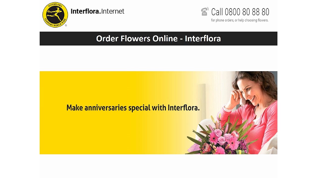 Order Flowers Online – Interflora