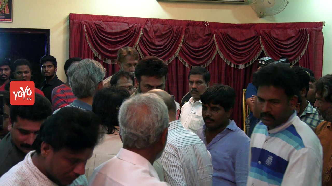 VENKATESH Pay Last Respect to Dasari Narayana Rao | R I P DASARI NARYANA RAO | YOYO TV CHANNEL