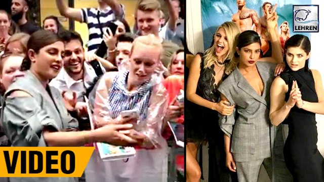 Priyanka Chopra's Fans Go CRAZY In Germany During Baywatch Promotions