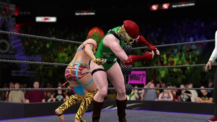 WWE 2K17 cammy white v asuka