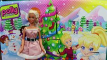 Frozen Elsa Advent Calendars Unboxing Barbie Polly Pocket Lego Friends Shopkins 24 Days of