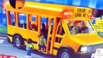 Pig George e Peppa Pig Conhecem o Ônibus Escolar Playmobil para volta às Aulas 2016 Brinqu