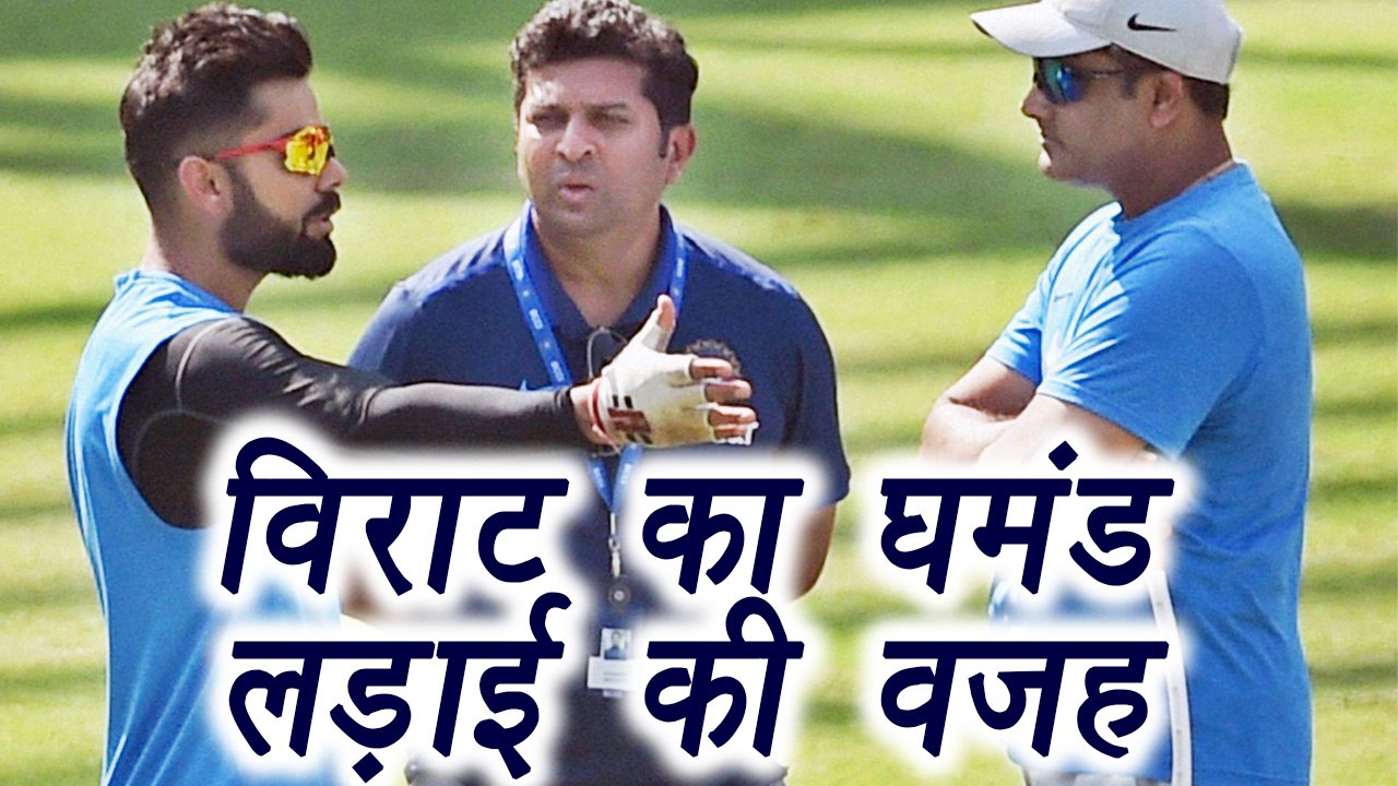 Champions Trophy 2017: Virat Kohli's ego behind rift with Anil Kumble : Rey Jennings | वनइंडिया हिंदी