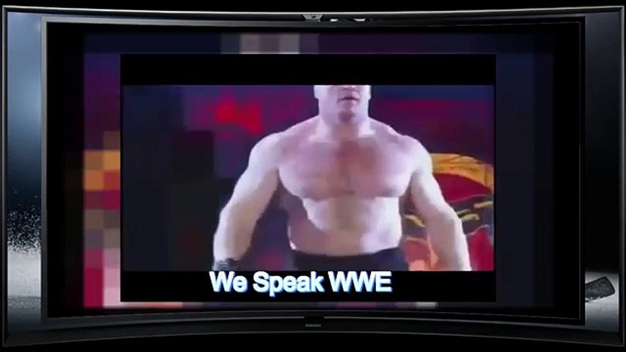 Brock Lesnar vs Braun Strowman -  The Wyatt Family-  Suplex City - WWE 2016