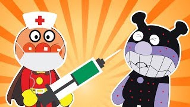 アンパンマン アニメ #13 ❤️ 医師 アンパンマン | ばいきんまん 食べる ケーキ ❤ おもしろアニメ anpanman animation