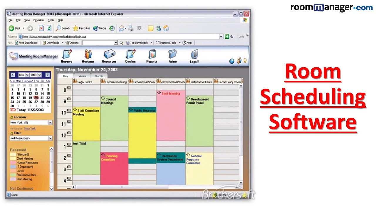 Using Software For Room Scheduling Software