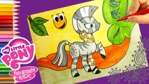 Crayola markers My Little Pony coloring page Zecora colored pencils ❤ KOKI DISNEY TOYS
