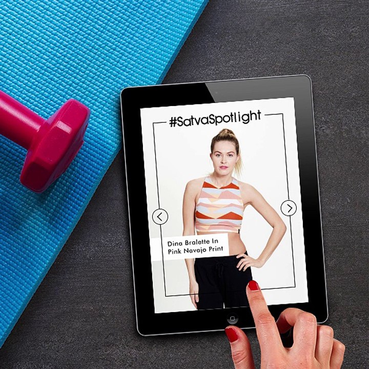 Womens organic and sustainable sports and yoga clothes from SATVA