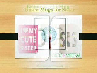 Buy Online Rakhi Mugs