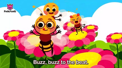 Fuzzy Buzzy Honeybees _ Bug Songs _ PINKFONG Songs for Children-XV0y9GxKwS0