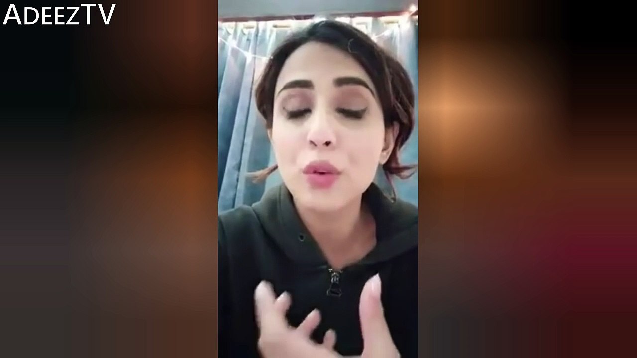 Ushna Shah gives a video message in favor of innocent college girl...