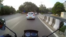 Sunday morning riding - INDIA GATE _ dsaRajpath _ Bajaj V15 _ India