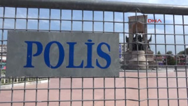 Taksim'de Gezi Parkı Olayları Yıldönümü Önlemleri
