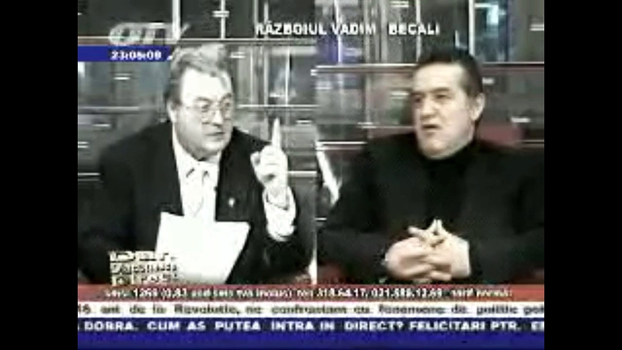 Vadim Tudor-BECALI E HANDICAPATUL NUMARUL 1 DIN TARA ASTA!
