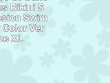 AvaMia Traje de Bano Dos Piezas Bikini Set de Impresion Swimsuit mujer Color Verde Size XL
