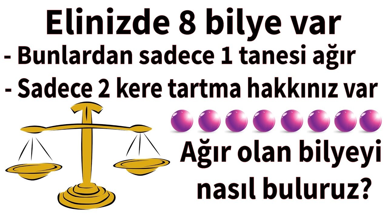 ÇOK ZOR 5 ZEKA SORUSUNU ÇÖZEBİLECEK MİSİN؟